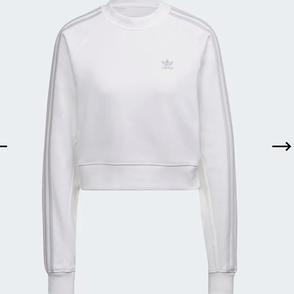 adidas Originals ADICOLOR CLASSICS HIGH SHINE CREW SWEATSHIRT - Picture 12 of 14